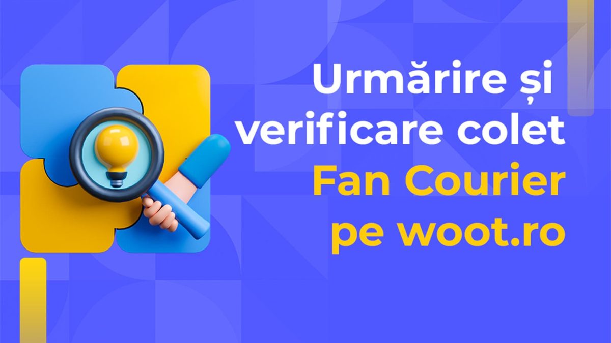 Pagina awb.woot.ro Fan Courier pentru căutare și verificare AWB în timp real