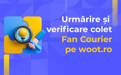 Pagina awb.woot.ro Fan Courier pentru căutare și verificare AWB în timp real
