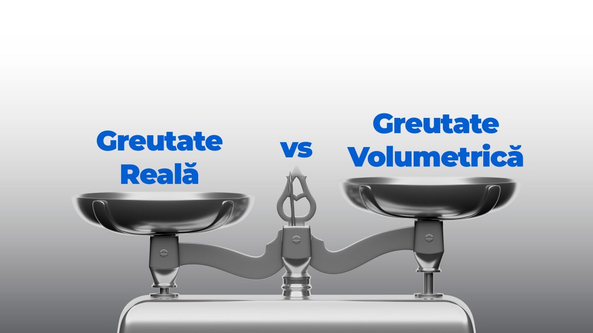 Un cantar care pune laolalta greutatea reala vs greutatea volumetrica
