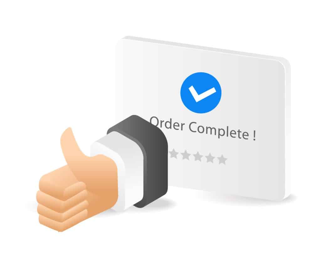 Comanda plasata pentru trimiterea de colete online
