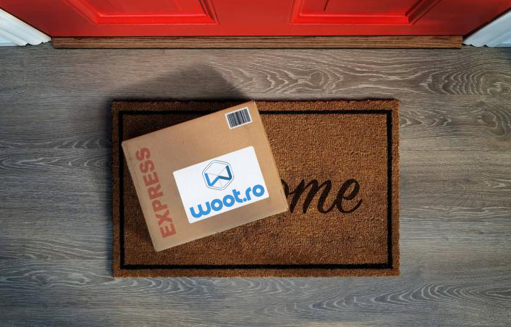 Poza cu un colet cu GLS AWB generat prin woot.ro